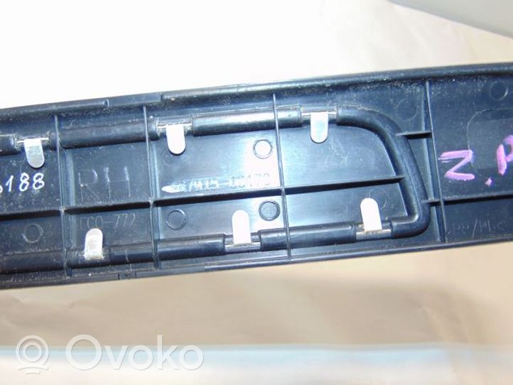 Toyota Camry VIII XV70  Takaoven kynnyksen suojalista 6791506170