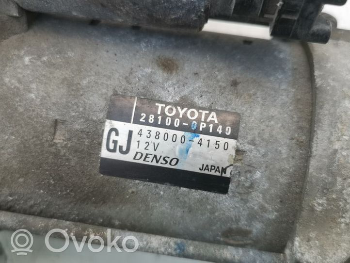 Toyota Camry VIII XV70  Käynnistysmoottori 281000P140