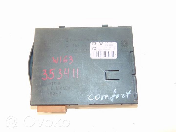 Mercedes-Benz ML W163 Comfort/convenience module A1635457332