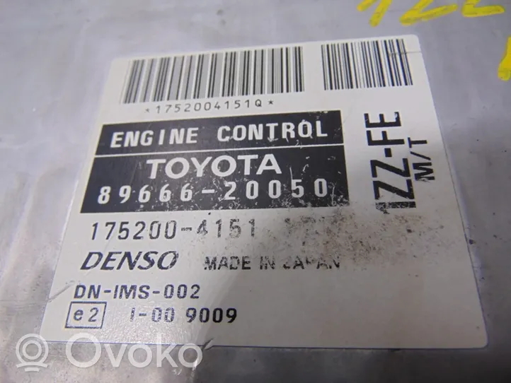 Toyota Celica T230 Kit calculateur ECU et verrouillage 8966620050