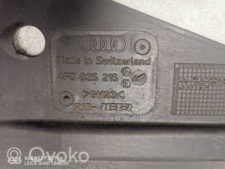 Audi A6 S6 C6 4F Unterfahrschutz Unterbodenschutz Fahrwerk hinten 4F0825216