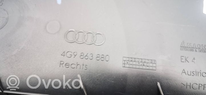 Audi A6 C7 Boczek / Tapicerka / bagażnika 4G9863880