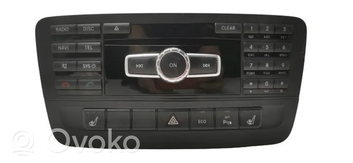 Mercedes-Benz B W246 W242 Radio/CD/DVD/GPS-pääyksikkö A2469003405