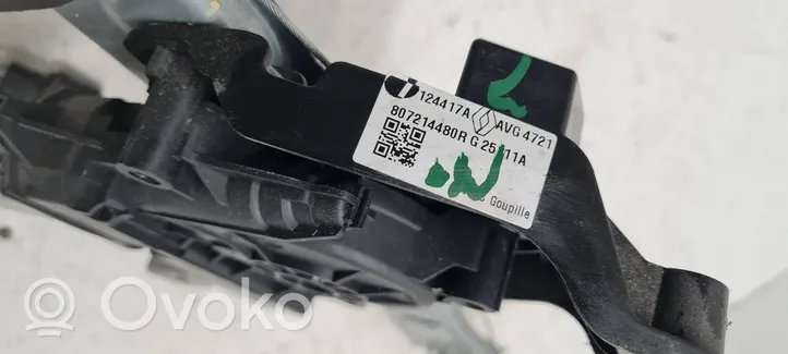 Dacia Sandero Alzacristalli della portiera anteriore con motorino 807214480R