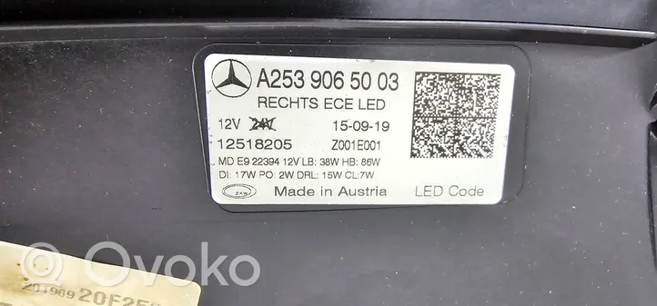 Mercedes-Benz GLC C253 Etu-/Ajovalo A2539065003