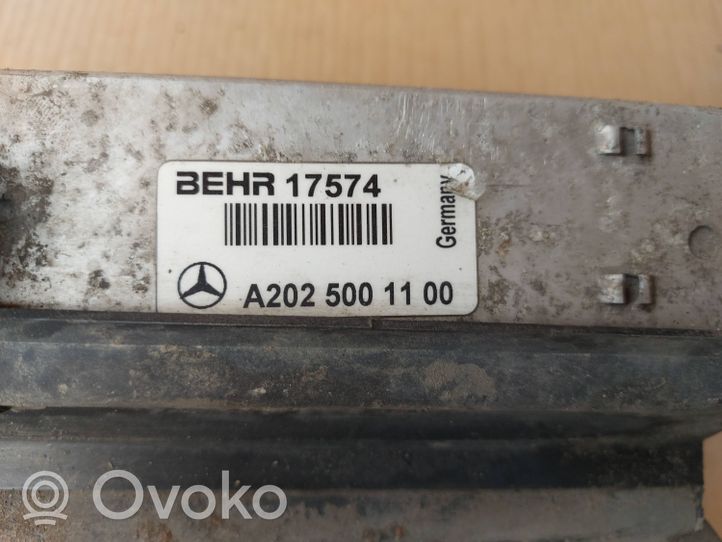 Mercedes-Benz CLK A208 C208 Interkūlerio radiatorius A2025001100