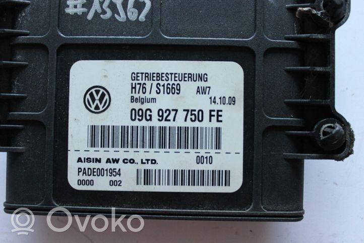 Volkswagen Golf IV Inne komputery / moduły / sterowniki 09G927750FE