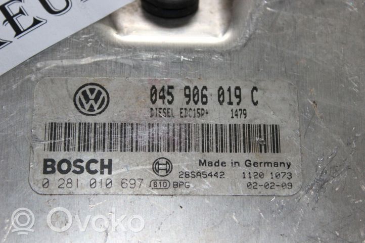 Volkswagen Polo Moottorin ohjainlaite/moduuli 045906019C