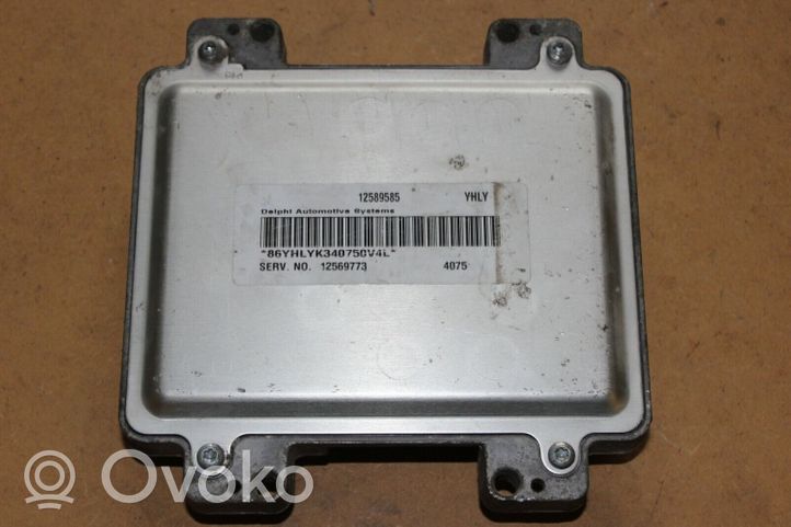 Chevrolet Colorado Variklio valdymo blokas 12569773