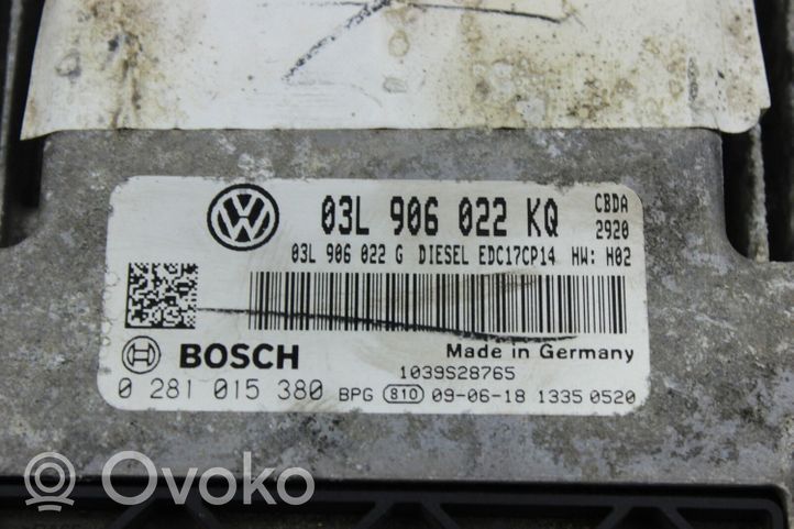 Seat Leon (1P) Sterownik / Moduł ECU 03L906022KQ