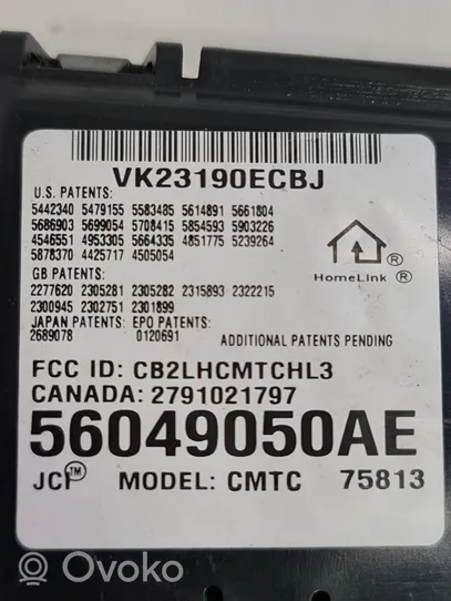 Dodge Grand Caravan Światło fotela przedniego 75813