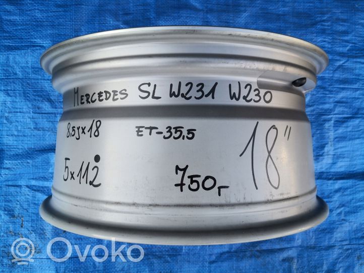 Mercedes-Benz SL R231 Felgi aluminiowe R18 A2314012902