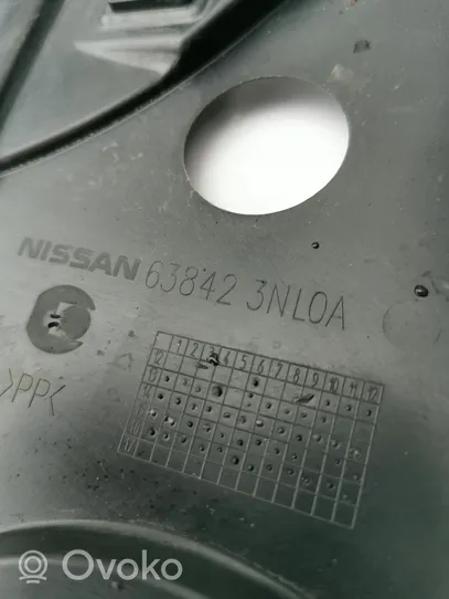 Nissan Leaf I (ZE0) Rivestimento paraspruzzi passaruota anteriore 638423NL0A