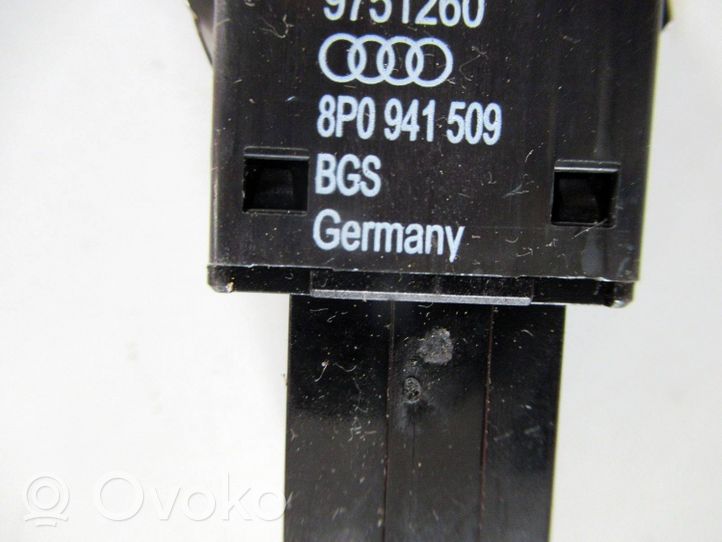 Audi A3 S3 8P Interrupteur feux de détresse 8P0941509