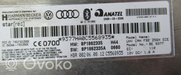 Audi A3 S3 A3 Sportback 8P Centralina/modulo bluetooth 8P1862335