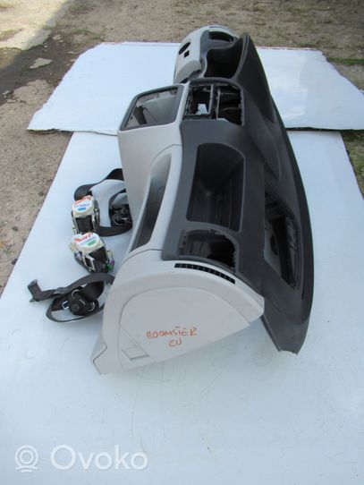 Skoda Roomster (5J) Zestaw poduszek powietrznych z panelem 5J1857007