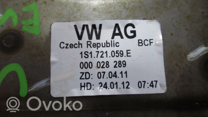 Volkswagen Up Pedał sprzęgła 1S1721059