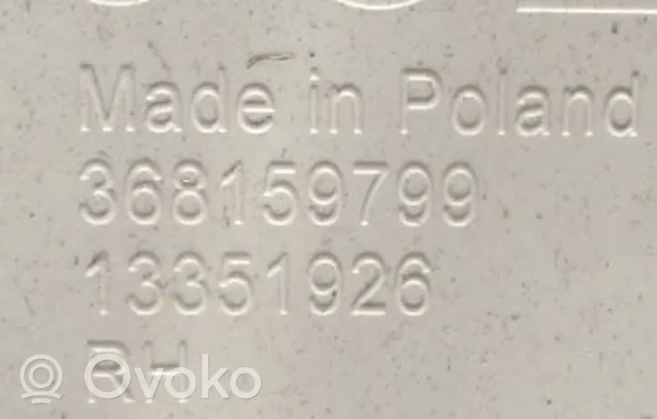 Opel Adam (A) statramsčio apdaila 13351926