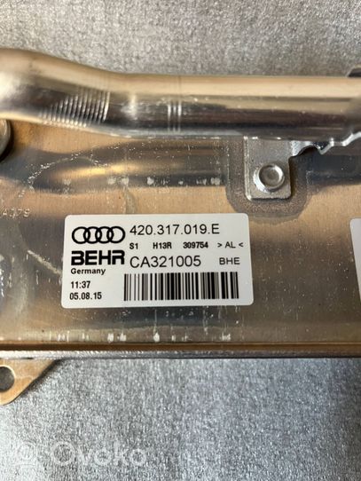 Audi R8 4S Pavarų dėžės tepalo radiatorius 420317019E