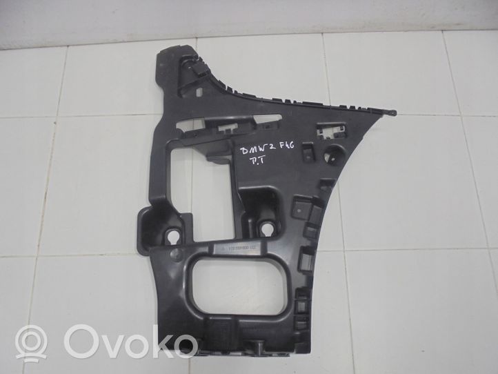 BMW 2 F45 Staffa di rinforzo montaggio del paraurti posteriore 51127318754