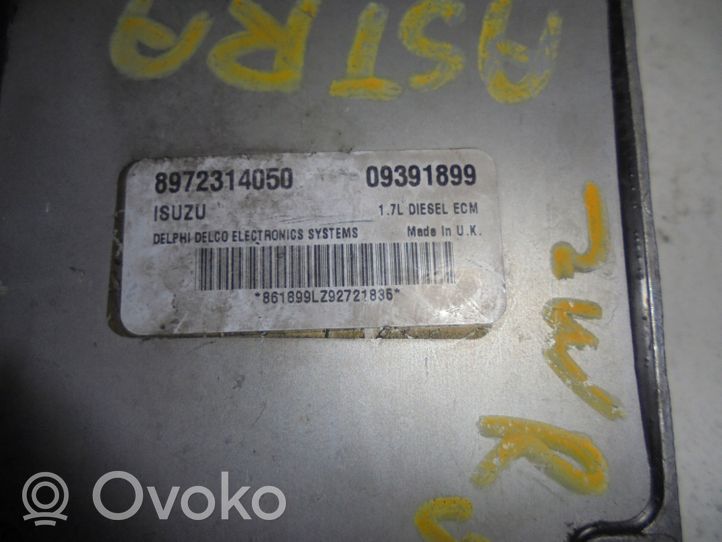 Opel Astra H Sterownik / Moduł ECU 8972314050