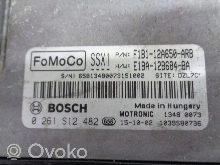 Ford B-MAX Motorsteuergerät/-modul F1B112A650ARB