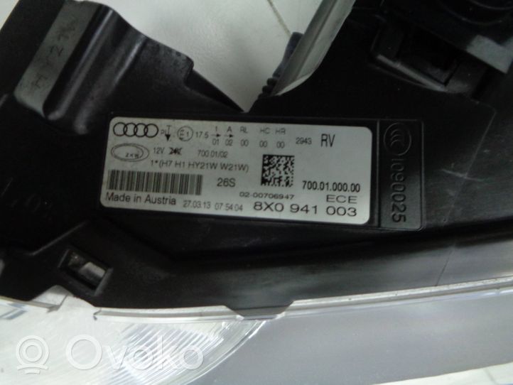 Audi A1 Etu-/Ajovalo 8X0941003