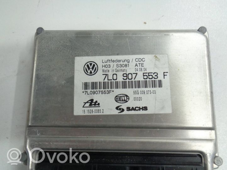 Volkswagen Touareg I Sterownik / Moduł zawieszenia pneumatycznego 7L0907553F