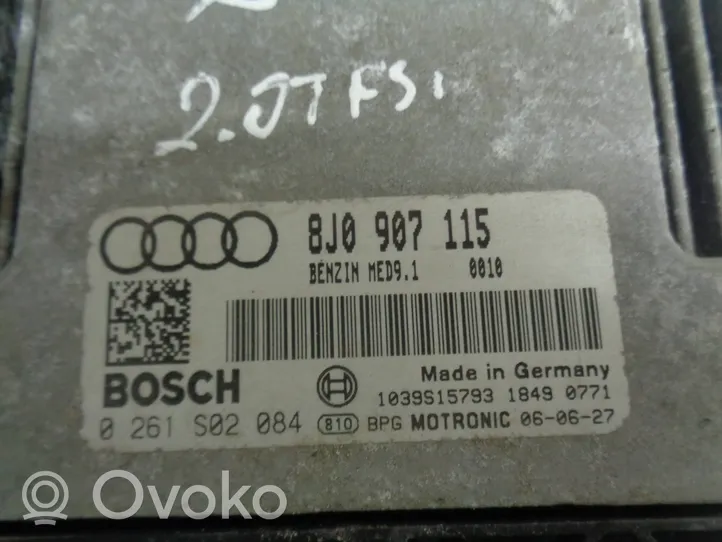 Audi TT TTS Mk2 Sterownik / Moduł ECU 8J0907115