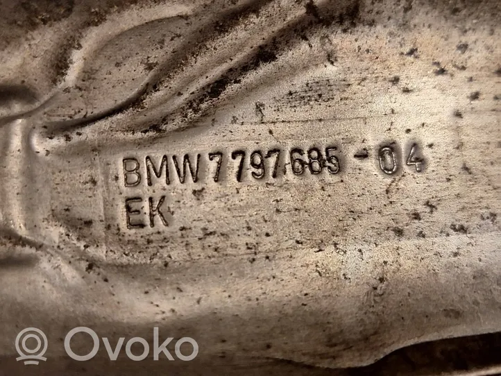 BMW X5 E70 Osłona termiczna rury wydechowej 7797685