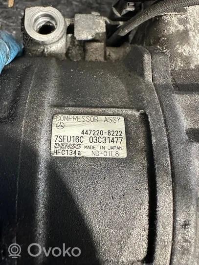 Mercedes-Benz S W220 Compressore aria condizionata (A/C) (pompa) 4472208222