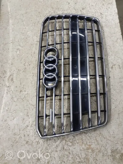 Audi A8 S8 D4 4H Maskownica / Grill / Atrapa górna chłodnicy 4H0853651AB