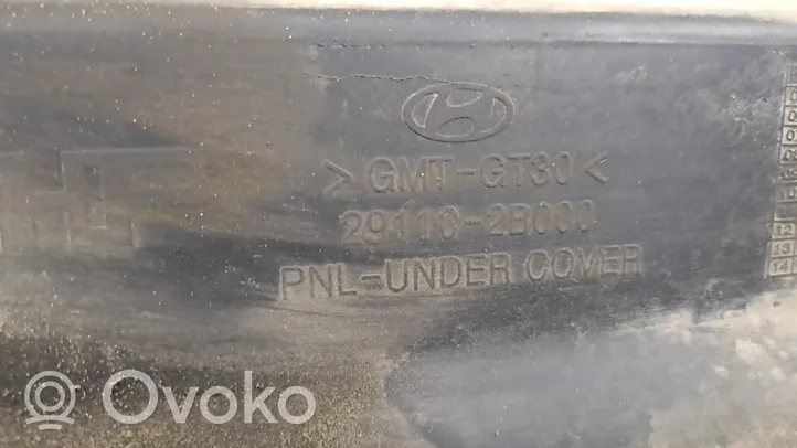 Hyundai Santa Fe Cache de protection sous moteur 291102B000
