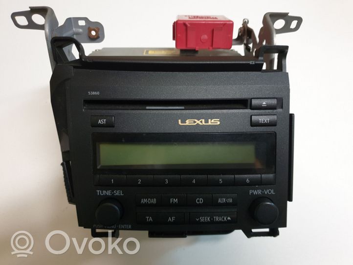 Lexus CT 200H Panel / Radioodtwarzacz CD/DVD/GPS 8612076170