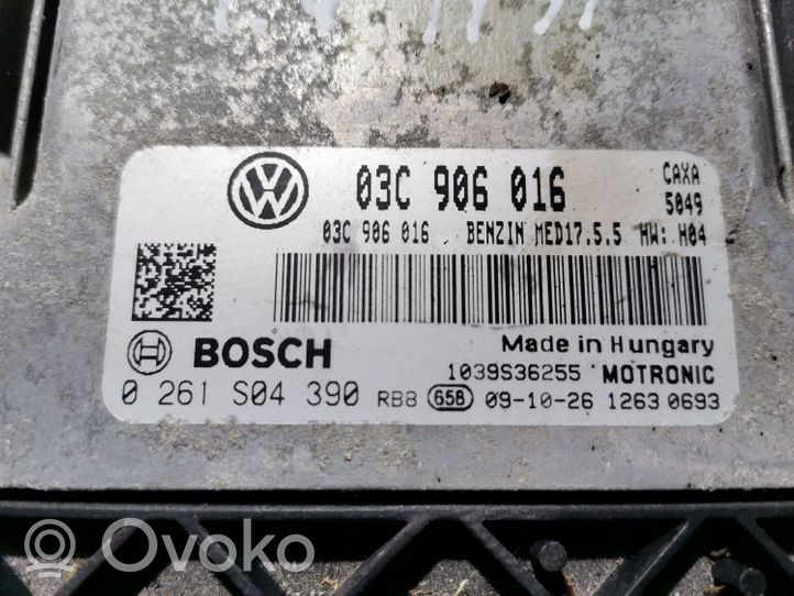 Volkswagen Golf VI Moottorin ohjainlaite/moduuli 03C906016