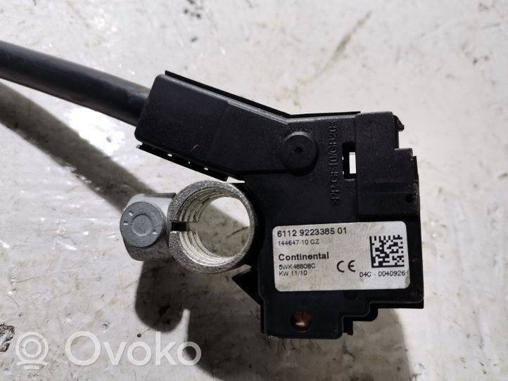 BMW 5 F10 F11 Negative earth cable (battery) 6112922338501