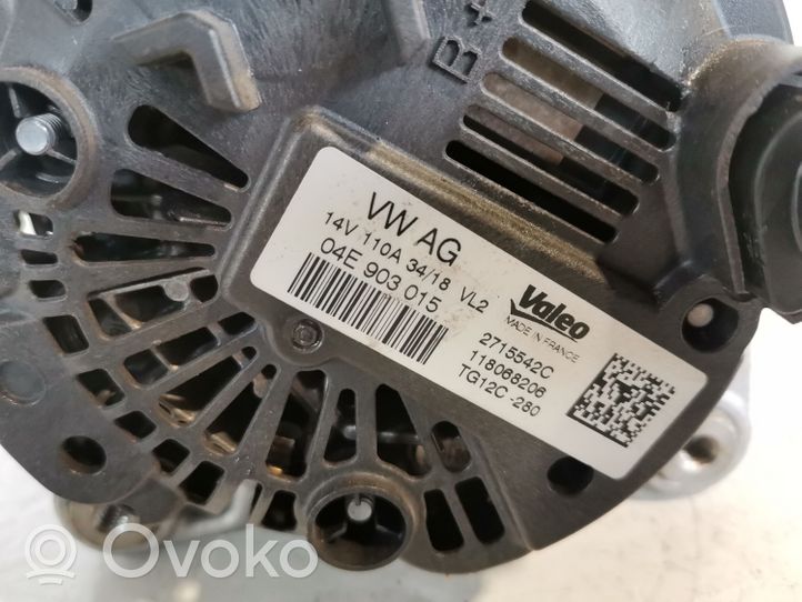 Volkswagen Golf VIII Generaattori/laturi 04E903015