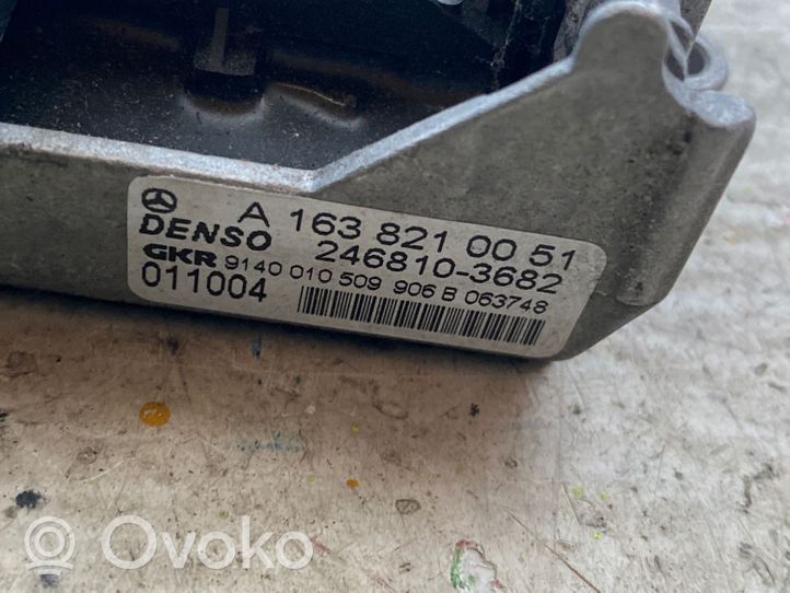 Mercedes-Benz ML W163 Heizungslüfter Regler Widerstand A1638210051