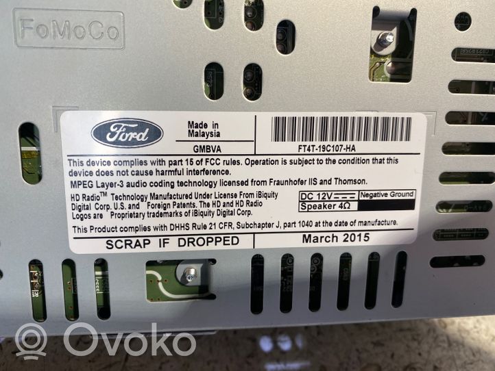Ford Edge II Panel / Radioodtwarzacz CD/DVD/GPS FT4T19C107HA
