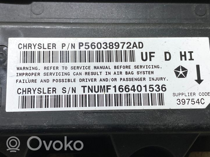 Chrysler 200 Airbag control unit/module P56038972AD