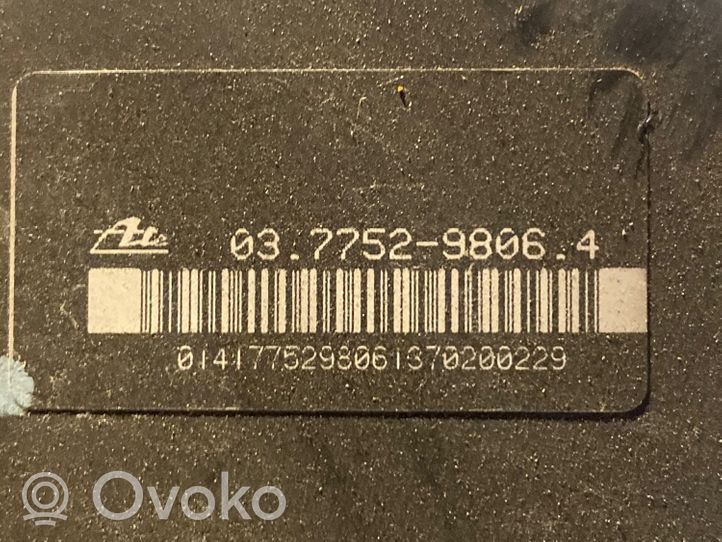 Toyota Avensis T220 Pagrindinis stabdžių cilindriukas 03775298064