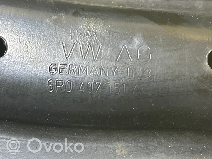 Volkswagen Polo V 6R Fourchette, bras de suspension inférieur avant 6R0407151A