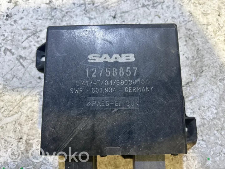 Saab 9-5 Sterownik / Moduł parkowania PDC 12758857