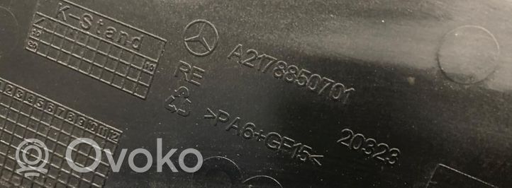 Mercedes-Benz S C217 Moulure inférieure de pare-chocs arrière A2178850401