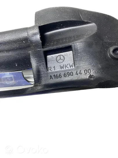 Mercedes-Benz GL X166 Rear side glass trim A1666904400