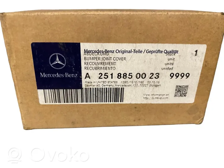 Mercedes-Benz R W251 Zaślepka / Osłona haka holowniczego przednia A2518850023