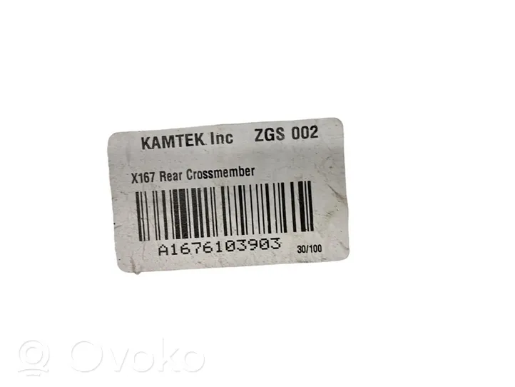 Mercedes-Benz GLE W167 Aizmugurē bampera balka A1676103903