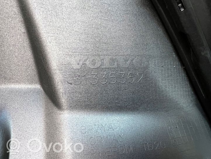 Volvo XC40 Rivestimento della parte inferiore del paraurti posteriore 31335362