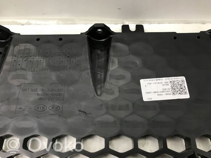 KIA Ceed Placa protectora/plataforma del parachoques delantero 865601h000