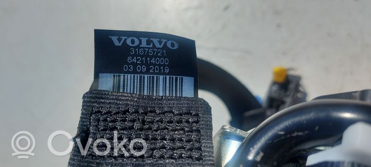 Volvo XC90 Cintura di sicurezza posteriore 31675721